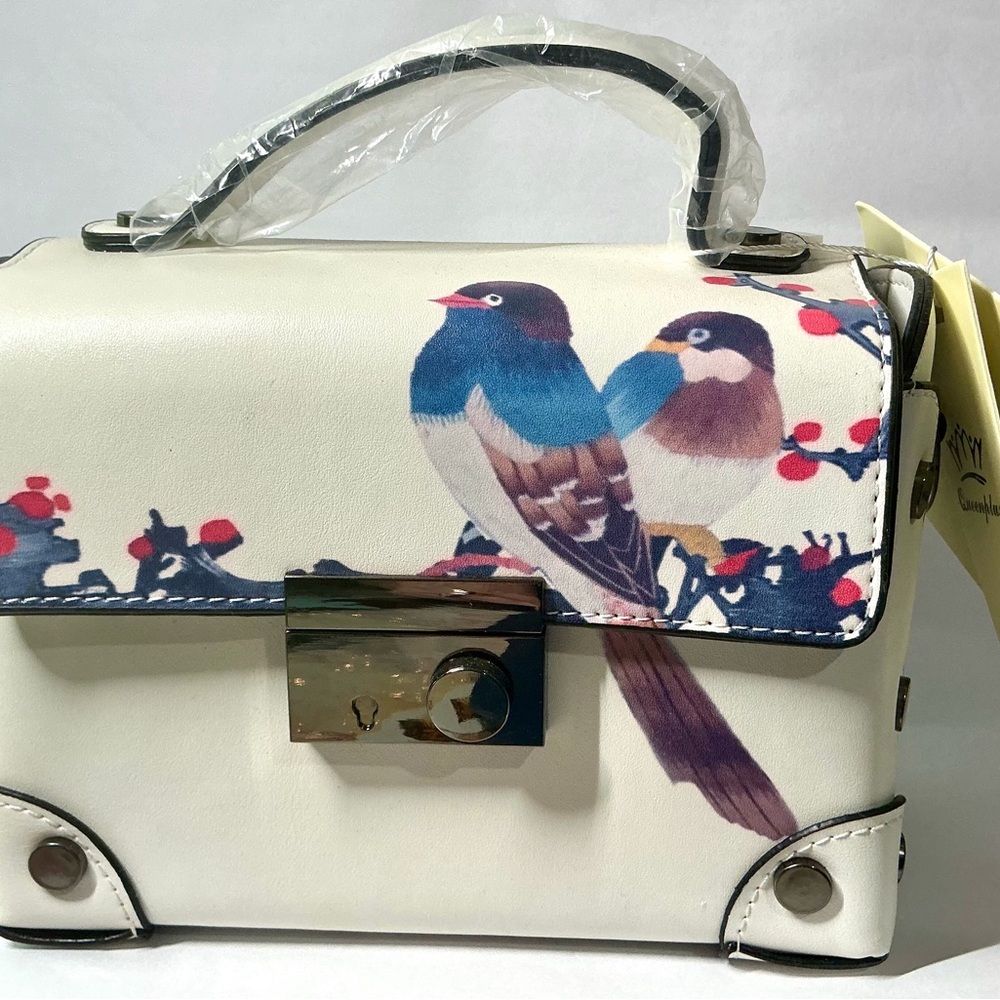 BIRD FLOWER (RARE) SATCHEL - Picture 8 of 14